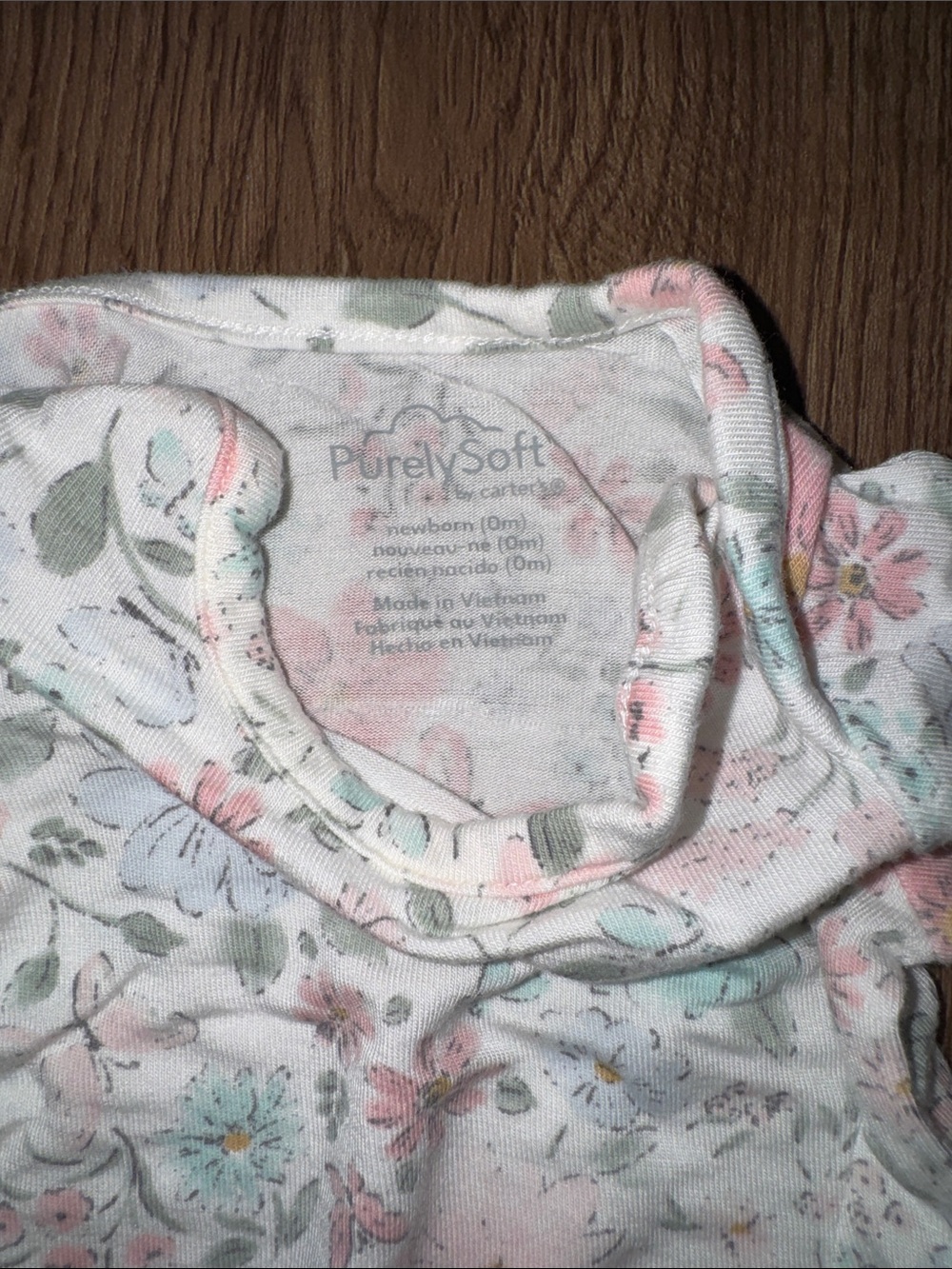 Floral Purely Soft Baby Girl Carter’s Set - Picture 3 of 5
